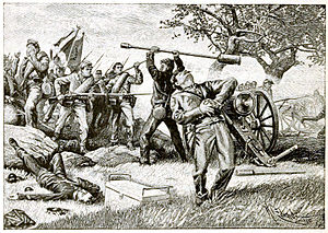 Kadetten des Virginia Military Institute bei der Schlacht von New Market