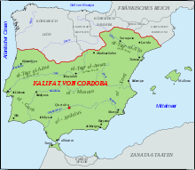 The Caliphate of Córdoba around 1000