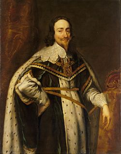 Schilderij van Charles I  