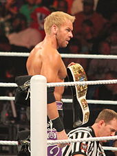 Christian durante su cuarto reinado como Campeón Intercontinental