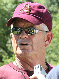 Dennis Erickson, head coach of the Seahawks from 1995 to 1998.