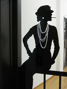 silhouette of Gabrielle Chanel