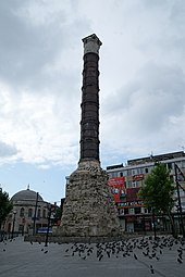Constantine's Column in July 2010, north side