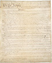 De grondwet van de Verenigde Staten  