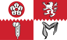 Vlag van Leicestershire