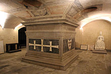 Cosimo's tomb in the crypt of San Lorenzo