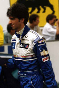 Damon Hill no Grande Prêmio da França de 1995