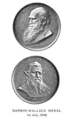 De Darwin-Wallace medaille