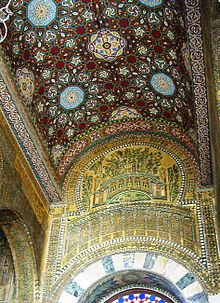 Geometrisch, maar niet eenvoudig: Geschilderd plafond van de Umayyad Moskee, Damascus