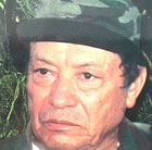 The former leader Manuel Marulanda (1928-2008)