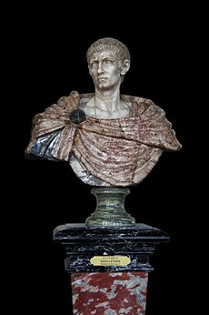 ディオクレティアヌス：大理石 フィレンツェ製 17世紀