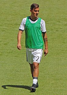 Dybala in training voor Juventus  
