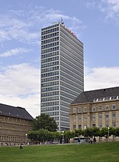 Mannesmann high-rise, home of the NRW Ministry of Economic Affairs since 2013
