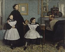 The Bellelli Family (1858-1867), oil on canvas, 200 × 250 cm