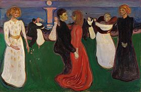 De dans van het leven , Munch 1899/1900