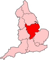 East Midlands in Engeland