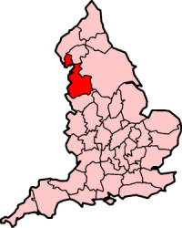 Lancashire as a traditional county