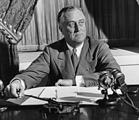Roosevelt lancerede New Deal for at hjælpe den amerikanske økonomi  
