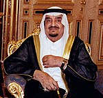 Koning Fahd van Saoedi-Arabië, een absolute monarch  