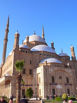 Mohamed Ali-moskeen i Cairo; et eksempel på klassisk osmannisk arkitektur