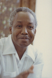 Julius Nyerere, Chairman of TANU and until 1990 also of CCM, first Prime Minister of independent Tanganyika and until 1985 President of Tanzania (photograph from 1976)