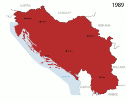 disintegration of Yugoslavia