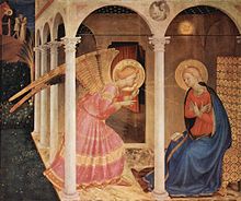 The Annunciation Fra Angelico, 1433-34
