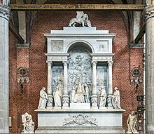 Tizianuksen hauta Venetsiassa.