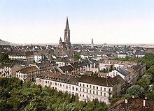 Freiburg around 1900