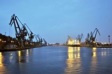 Port in Gdansk