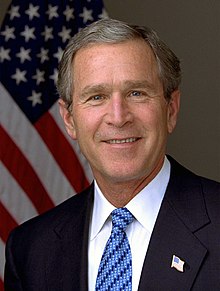 George W. Bush, President from 2001 to 2009