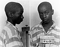 George Stinney, 14 jaar oud, geëxecuteerd in South Carolina in 1944.  