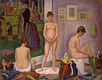 Georges Seurat, De modellen 1888  
