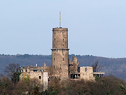 Fästningen Godesburg.  