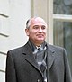 Sovjetleider Michail Gorbatsjov in 1985.  