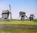 Windmills in West Siberia around 1910