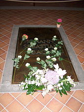 Tomb of Johann Sebastian Bach in St. Thomas Church