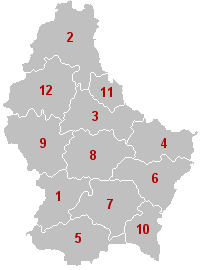 Cantons du Luxembourg