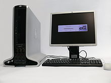 HP zx6000, een Itanium 2 Unix werkstation