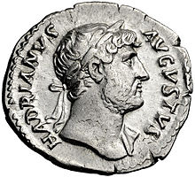 Coin portrait of Hadrian