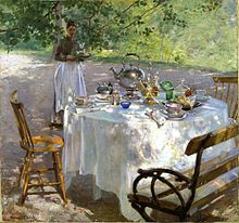 Hanna Pauli: Breakfast Time (1887)