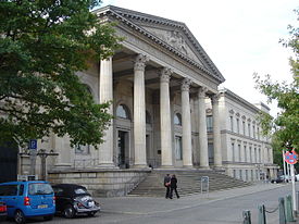 Het parlement van Nedersaksen, in de voormalige residentie van de koningen van Hannover