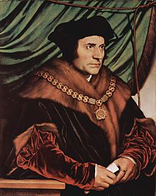 Sir Thomas More (peinture de Hans Holbein le Jeune)
