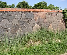 Fieldstone wall in Wriezen-Haselberg