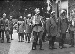 Soldados de la India, prisioneros de Alemania en la Primera Guerra Mundial  
