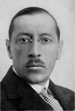 Stravinsky in 1921