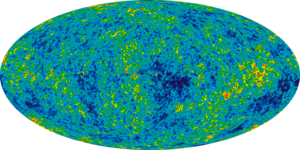 WMAP-beeld van kosmische achtergrondstraling  