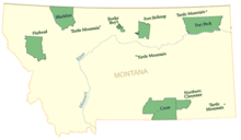 Indian Reservations in Montana