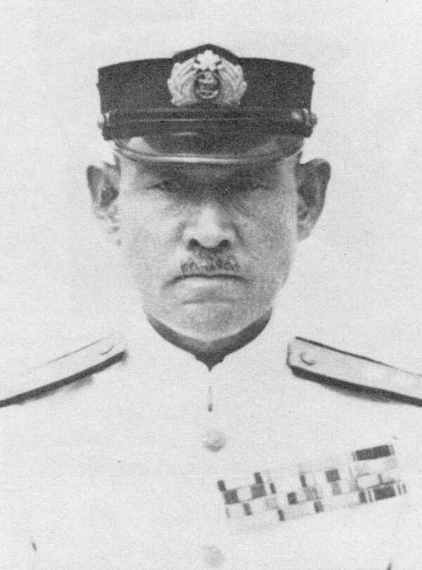 Shigeyoshi Inoue, commandant de la 4e flotte de la marine impériale du Japon