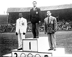 De eerste olympische medaille voor Iran, Jafar Salmasi...  